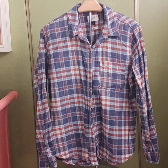 UNIVERSAL THREAD PLAID FLANNEL SHIRT - Picture 1 of 4